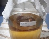 Foto langkah ke 3 dari resep Teh Kombucha (Fermented Tea - Probiotik Drink).