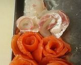 A picture of step 5 of Cake Sushi for Celebration.