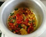 A picture of step 3 of Tomato purslane leaves curry Gangavalli kura.