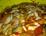 A picture of step 1 of Jake's Roe fries (fish eggs).