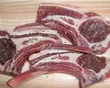 A picture of step 1 of Lamb and Rosemary.