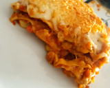 Foto del paso 8 de la receta: Lasaña de soja texturizada y bechamel de puerro