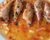 Foto del paso 11 de la receta: Salmonetes sobre sofrito reducido en su jugo