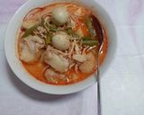 Foto langkah ke 5 dari resep Lontong kari ayam spesial.