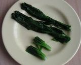 A picture of step 2 of Raw Spinach Pasta.