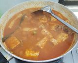 Foto langkah ke 12 dari resep Ayam Tempe Bumbu Merah.