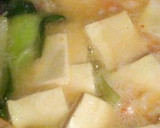 A picture of step 7 of Tofu with Crab Sauce.