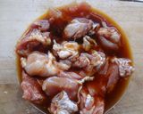 A picture of step 2 of Chicken Tatsuta-age (Deep-Fried).