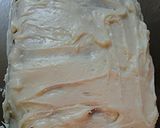 A picture of step 9 of Arnold Palmer inspired cake.