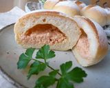 A picture of step 6 of French Bread with Mentaiko using a Bread Maker.