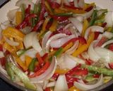 A picture of step 3 of Shortcut Pepper Steak.