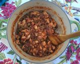A picture of step 6 of Chicken With Okra.