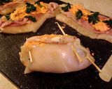 A picture of step 6 of Chicken Roulade.