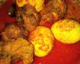 Foto langkah ke 4 dari resep Ayam telor masak merah 😋.