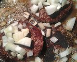 A picture of step 2 of Double goat cheese burger.
