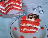Foto del passaggio 12 della ricetta San Valentino cake