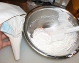 A picture of step 14 of The Trick to Making a Beautiful Decorated Cake.