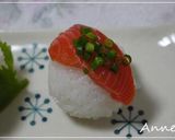 A picture of step 3 of Sushi Balls.