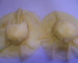 A picture of step 7 of Character Crepes Made from Pancake Mix.
