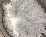 A picture of step 1 of Sabudana Halwa.