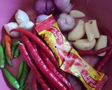 Foto langkah ke 2 dari resep Tumis kangkung terasi pedas.