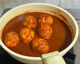 Foto langkah ke 8 dari resep Nasi Kuning Banjar dengan Ayam Telur Bumbu Habang.