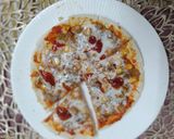पिज़्ज़ा विथ होम मेड सॉस (pizza with homemade sauce recipe in Hindi) रेसिपी चरण 9 फोटो