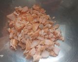 A picture of step 4 of Cold Pasta with Zucchini and Smoked Salmon.