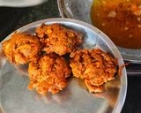 A picture of step 4 of Crispy Black Lentil Fritters (Kali Masoor Dal Wade).