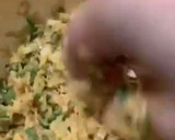 A picture of step 2 of Jhat phat Spring Onion Pakoray.