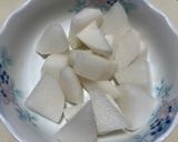 菊花🌼枸杞蘿蔔清湯 （電鍋料理）的食譜步驟2照片