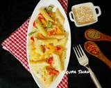 Penne Pasta in cheesy oats white sauce recipe step 11 photo