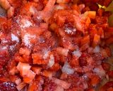 Une image de l'étape 1 de Biscuits aux fraises façon cookies.