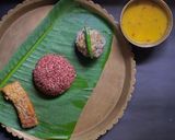 A picture of step 6 of Koldil Aru Maas Pitika / Mashed Fish with Mashed Banana Flower in Assamese Style.