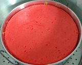 Foto langkah ke 8 dari resep Rainbow cake kukus ny.liem.