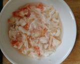 A picture of step 3 of Lobster Crude.