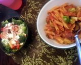 A picture of step 10 of Fool Proof Date Night Pasta.