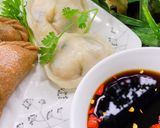 A picture of step 9 of Steamed Vegetarian Dumplings.