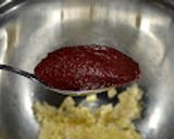 Une image de l'étape 1 de Filets de poulet sauce coréenne.
