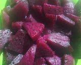Foto langkah ke 2 dari resep Sorbet Buah Naga.