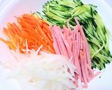 A picture of step 3 of Fresh Spring Rolls.
