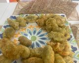 A picture of step 5 of Lenger with tamarind sauce and garlic.