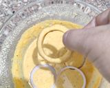 प्याज रिंग पकौड़े रेसिपी चरण 4 फोटो