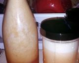 A picture of step 2 of Fruit Punch (all natural).