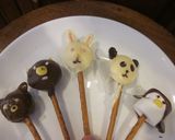 A picture of step 10 of Easy Chocolate Pops.