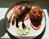 Foto del paso 6 de la receta: Carre de cerdo + arroz integral media primavera