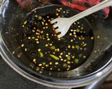A picture of step 1 of Thai stir fry noodles.
