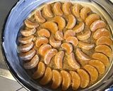 Une image de l'étape 6 de Gâteau caramélisé clémentines pomme et banane.