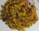 A picture of step 7 of Mater pulao.