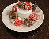 Holiday White and Dark Chocolate covered Strawberries recipe step 9 photo